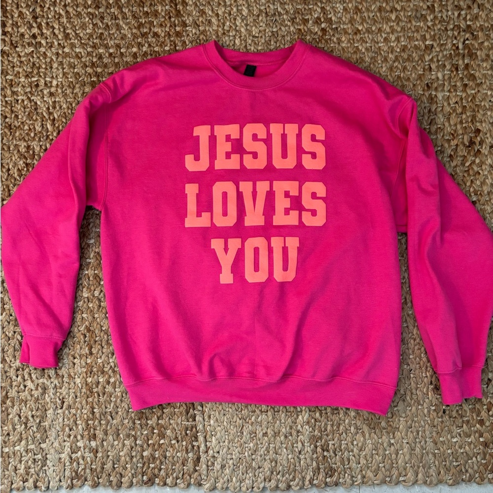 JESUS LOVES YOU crew.